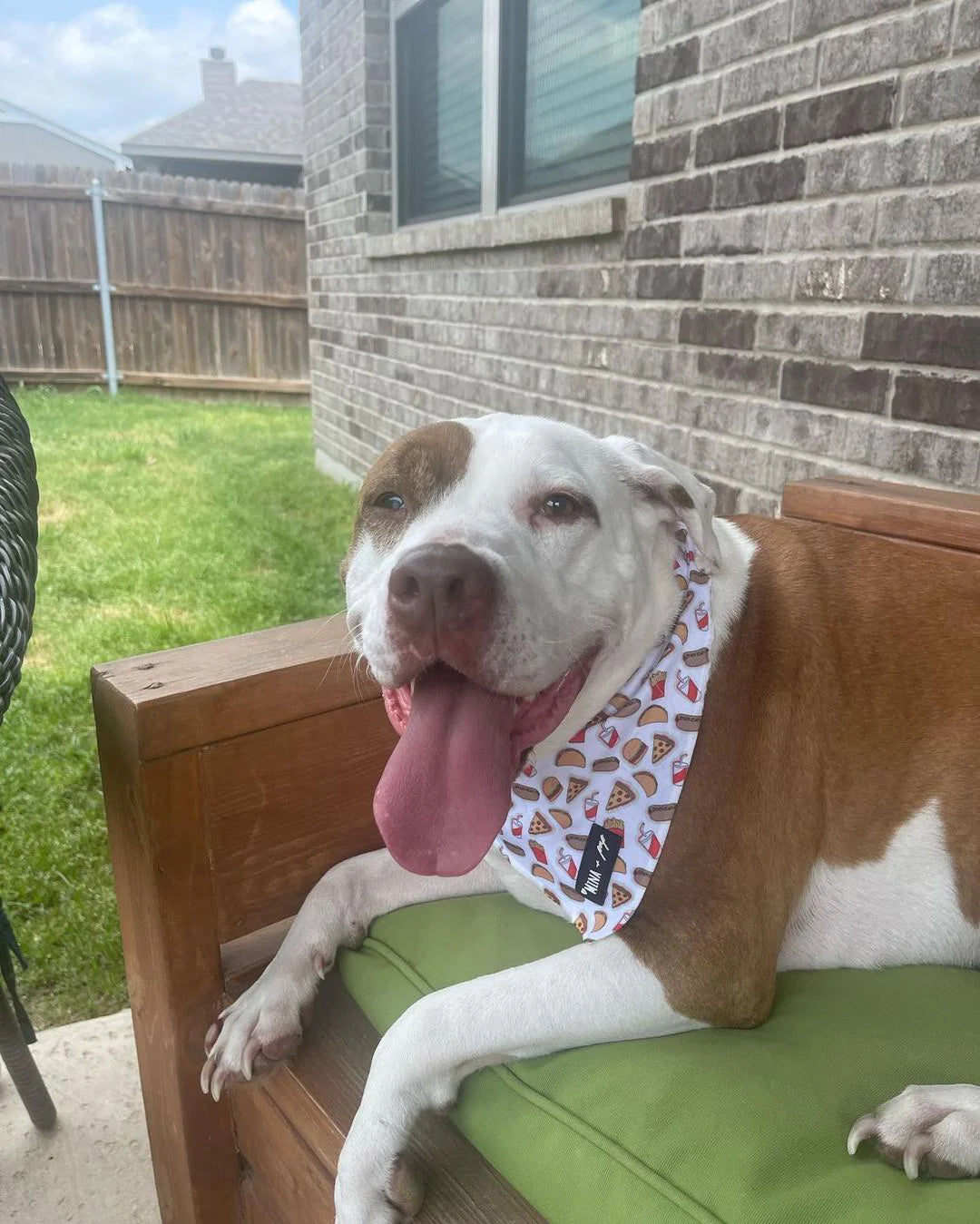 Drive-in Diner Tie On Bandana