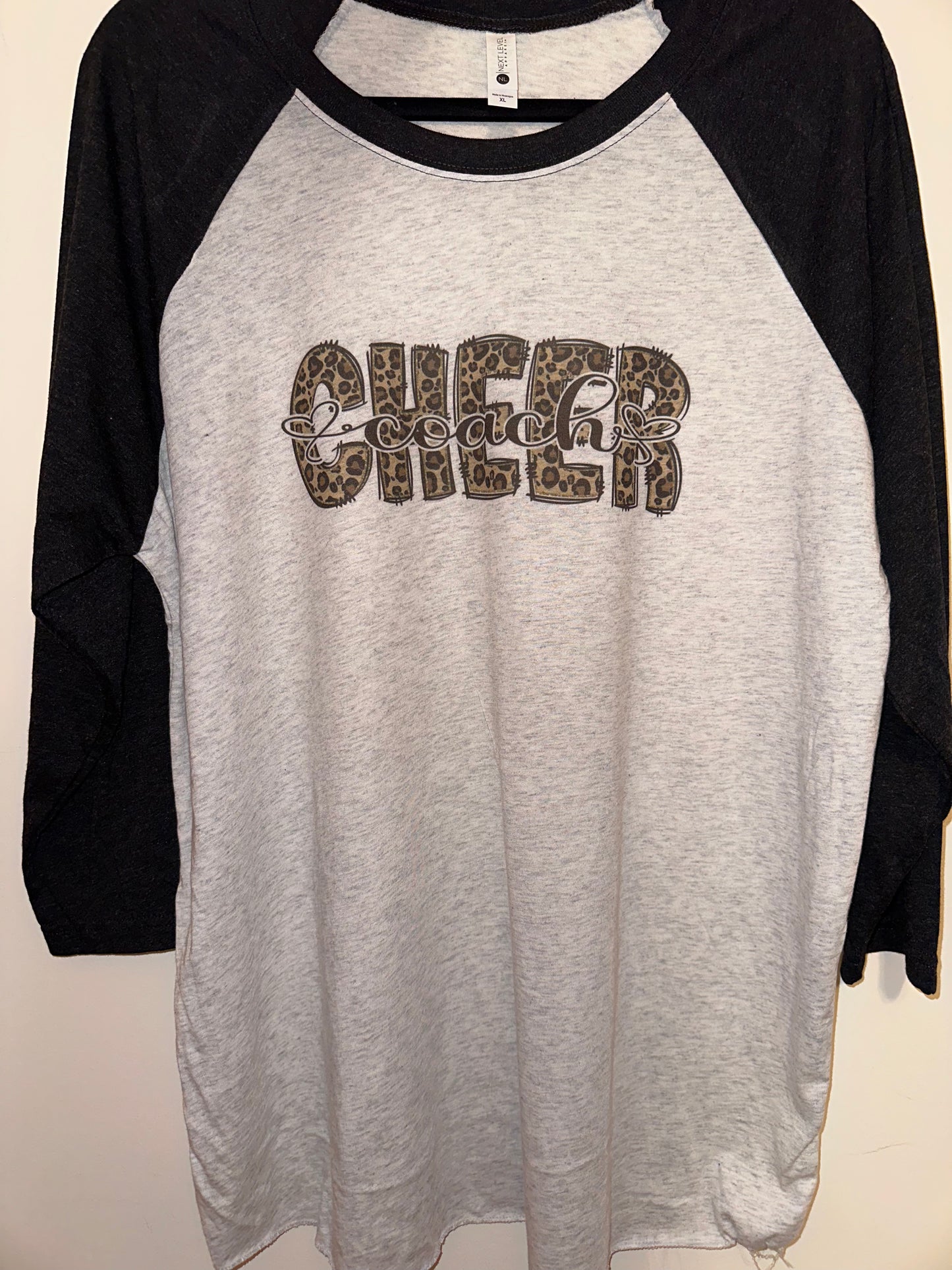 Cheer Coach Raglan Tee