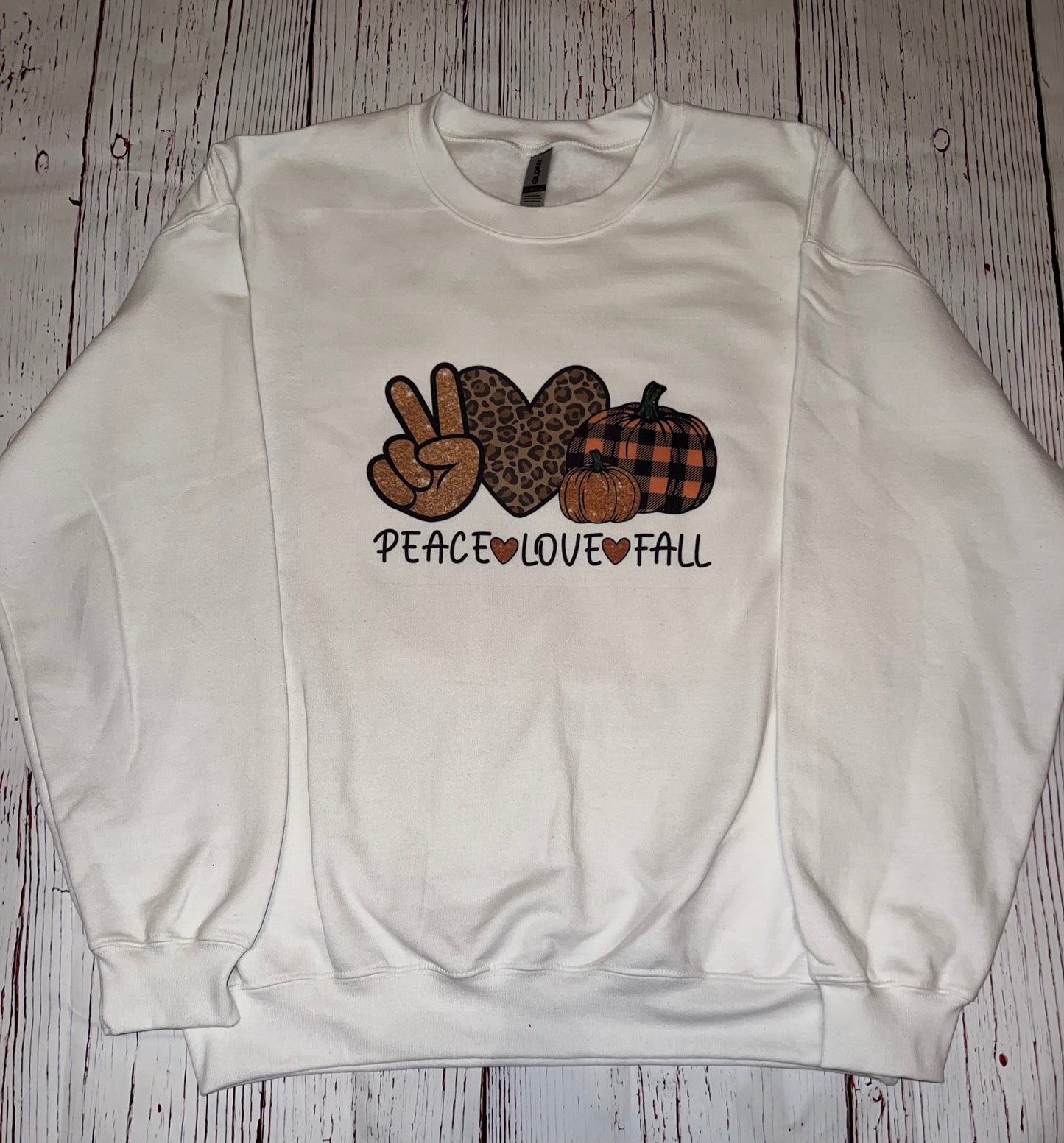 Peace Love Fall Crewneck