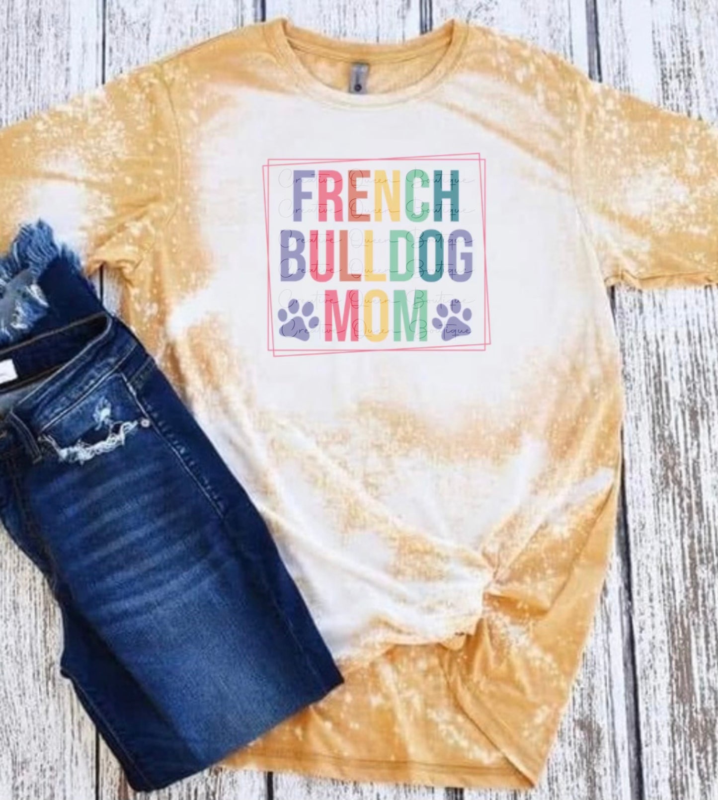 French Bulldog Mom Tee