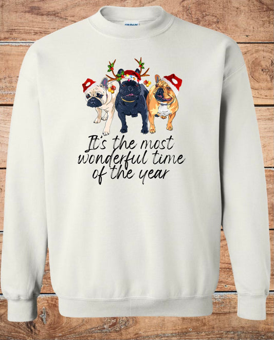 Holiday Frenchie Crewneck