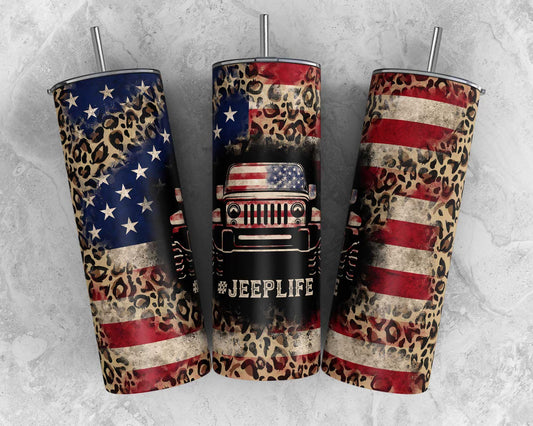 20oz Jeep Life Tumbler