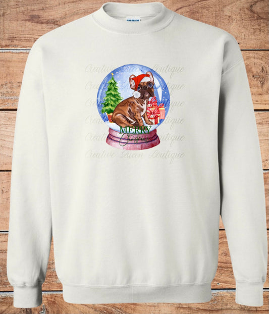 Frenchie Christmas Crewneck CHOOSE OPTION