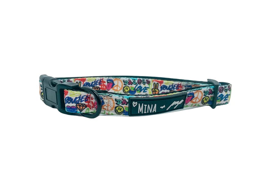 Graffiti Adjustable Comfort Collar