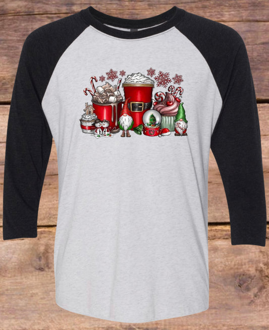 Christmas Raglan Tee