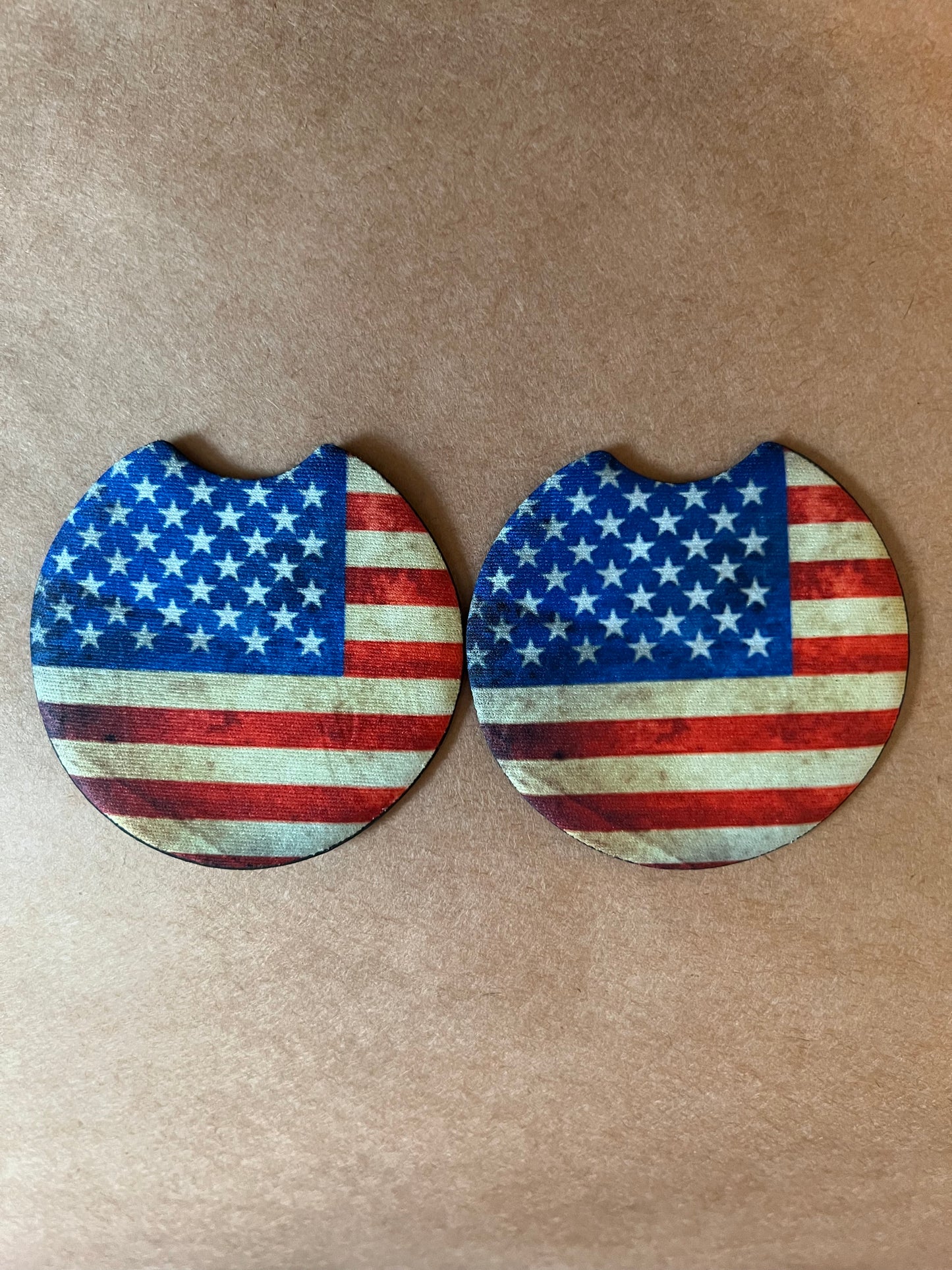 American Flag Coasters