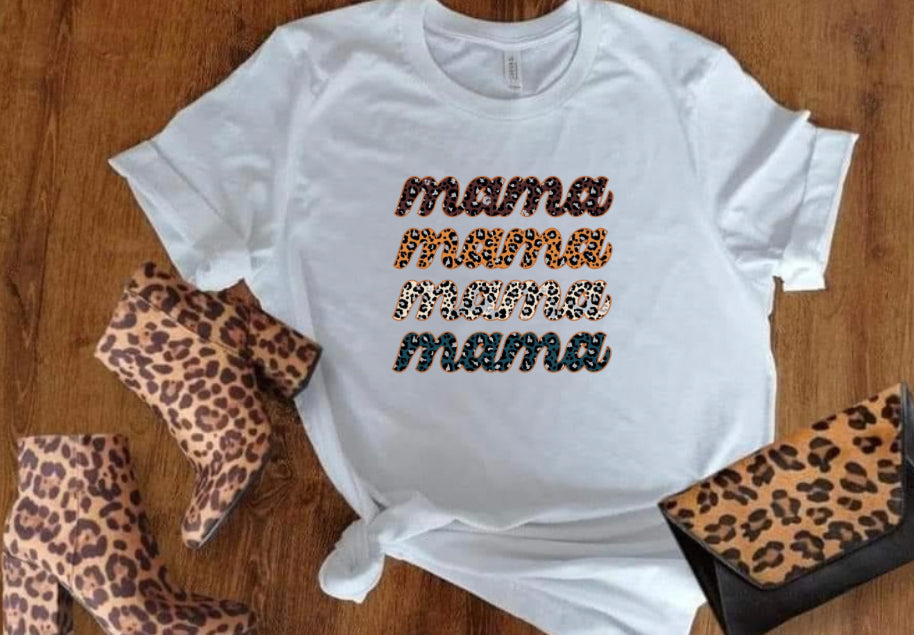 Mama Leopard Tee