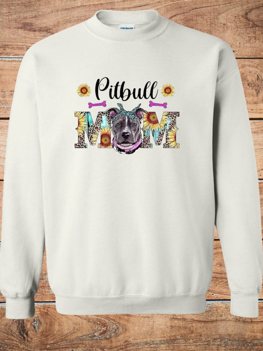 Pit Bull Mom Crewneck