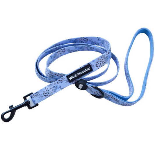 Periwinkle Leopard Leash