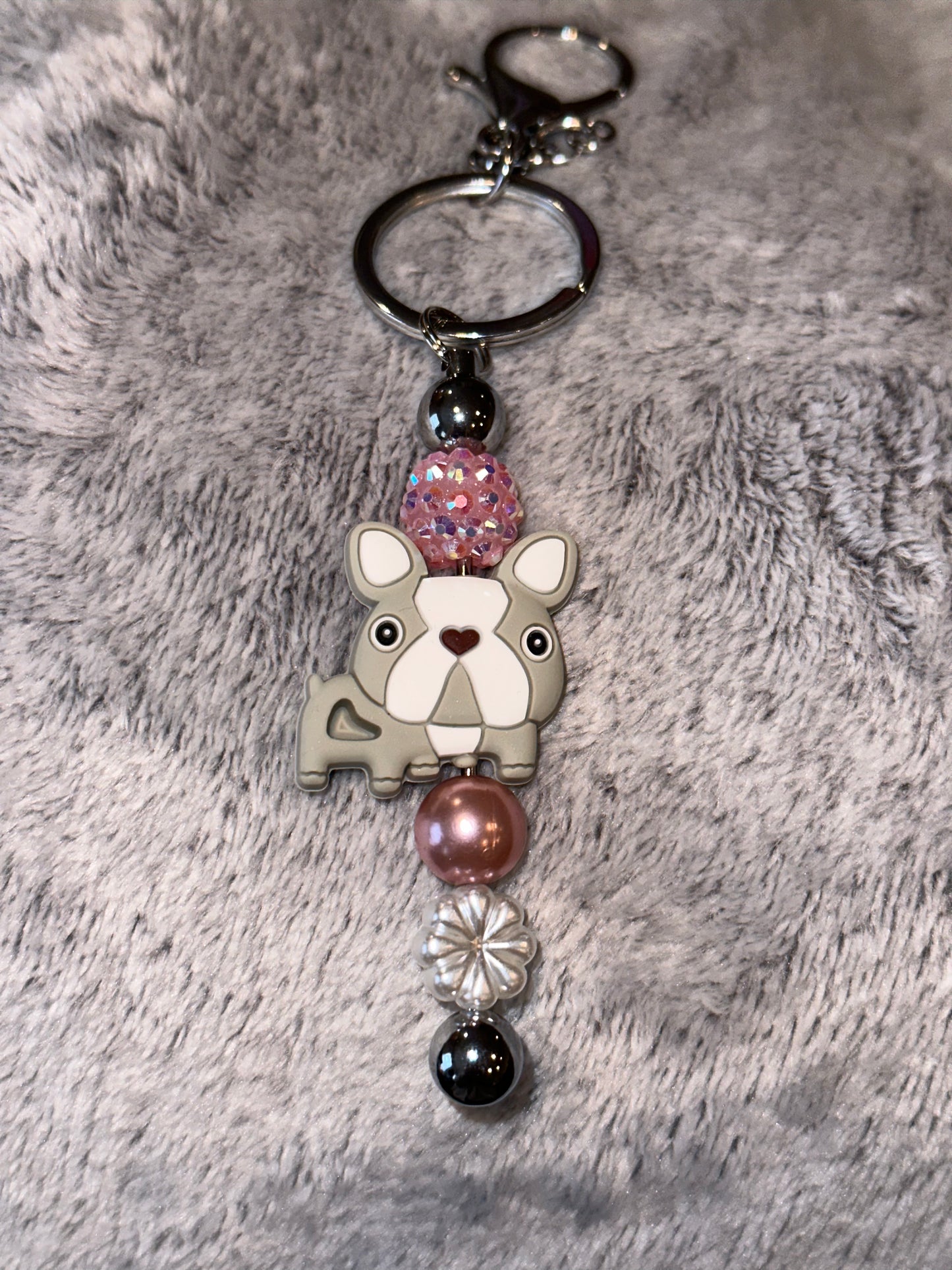 French Bulldog Keychain