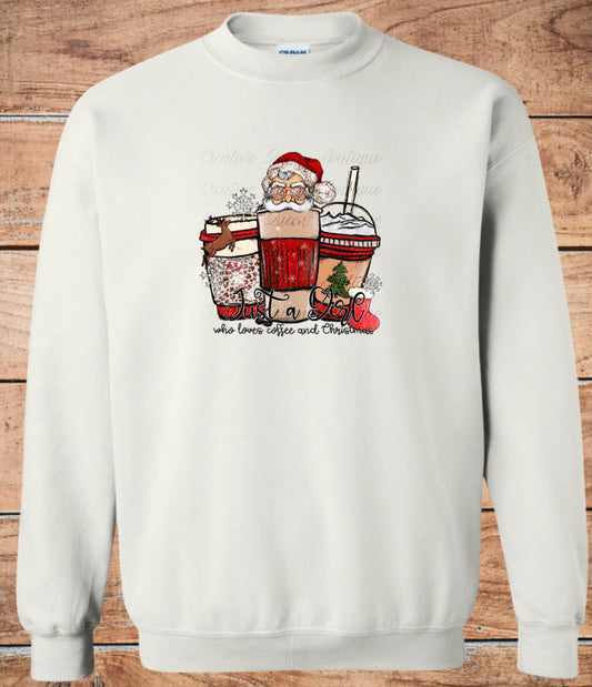 Coffee and Christmas Crewneck