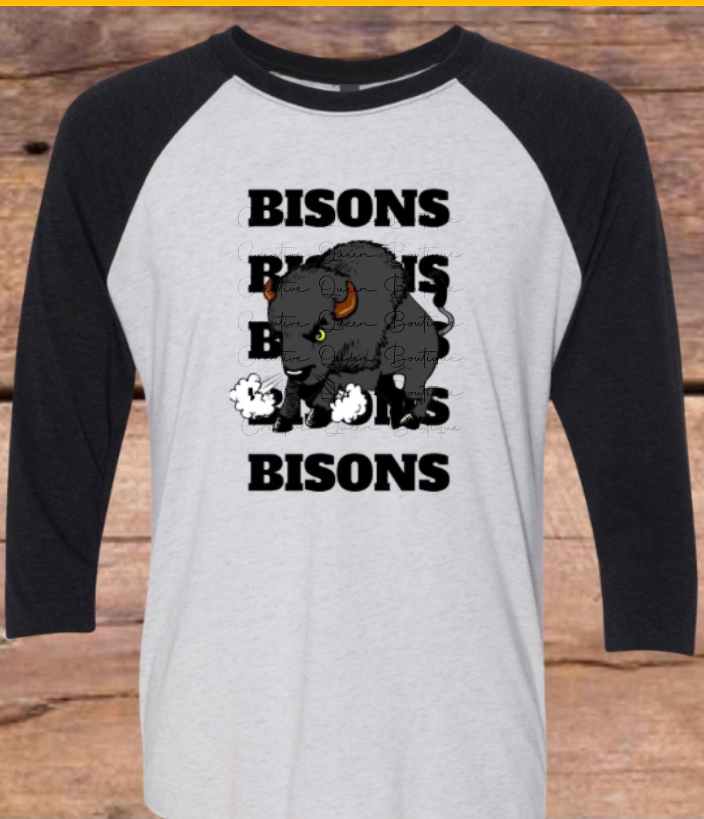 Bisons Raglan Tee