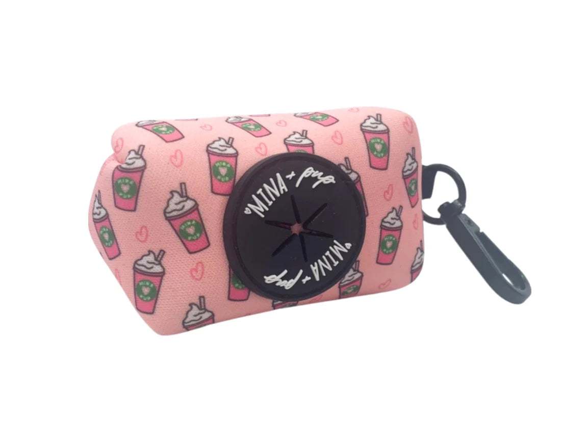 Pupshake Pink Poop Bag Holder