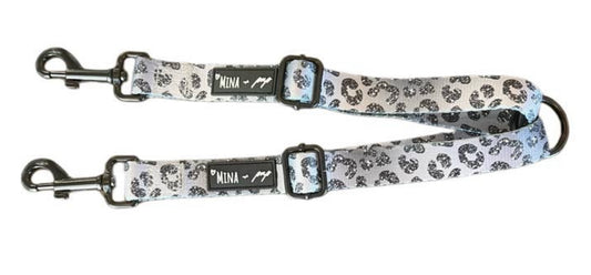 Silver Ombré Cheetah Leash Splitter