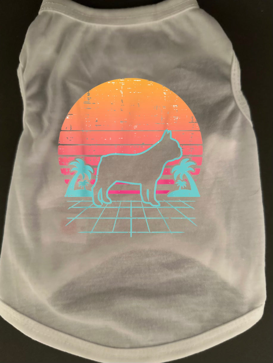 Sunset Dog Tee