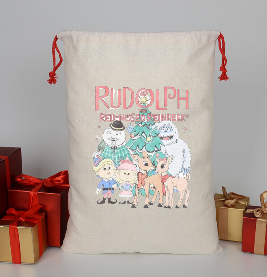 Rudolph Santa Bag