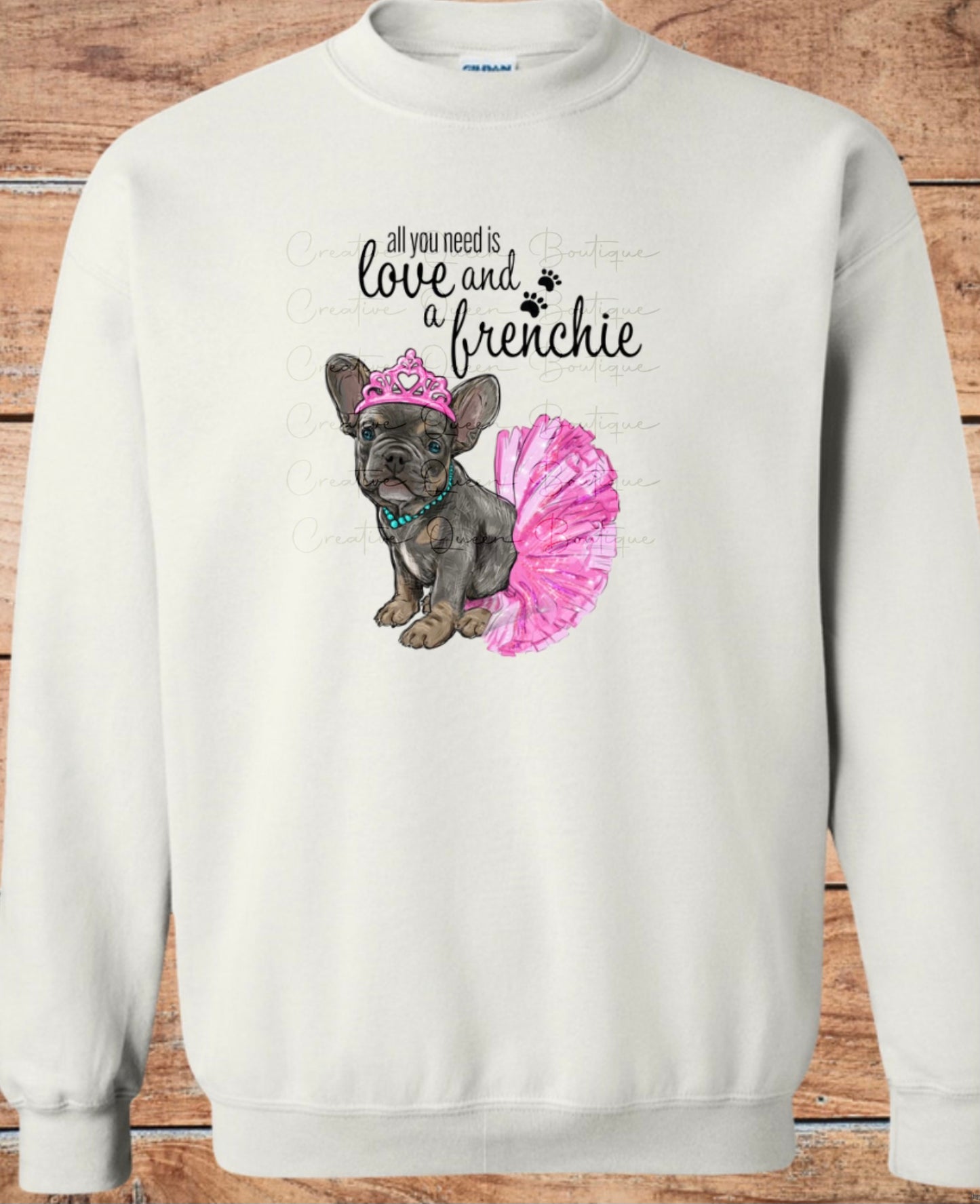 Love and a Frenchie Crewneck