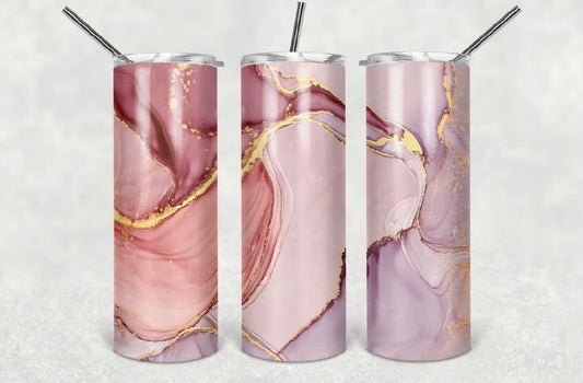 20oz Marble Tumbler