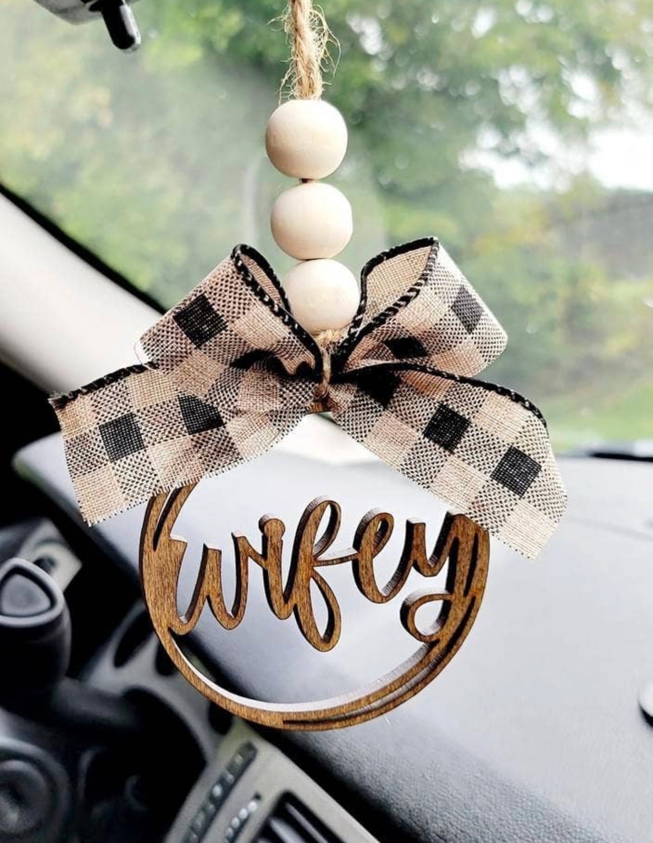 Wifey Car Charm