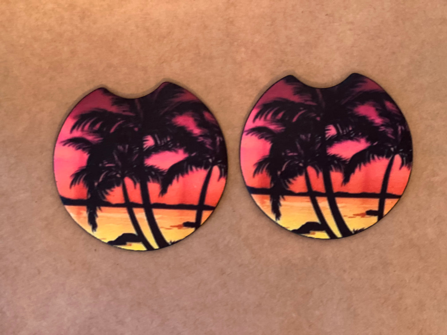 Palm Tree Coasters