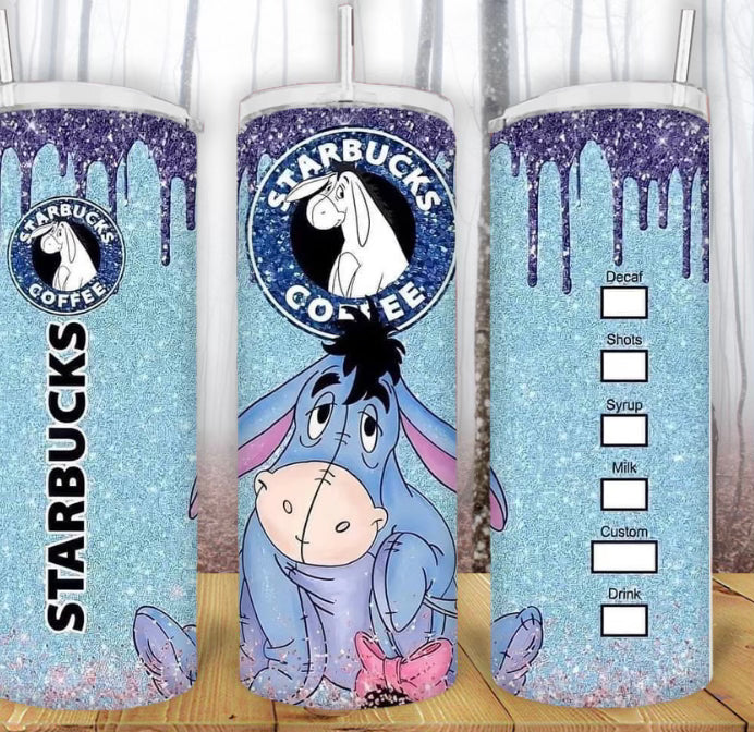 20oz Eeyore Starbucks Tumbler