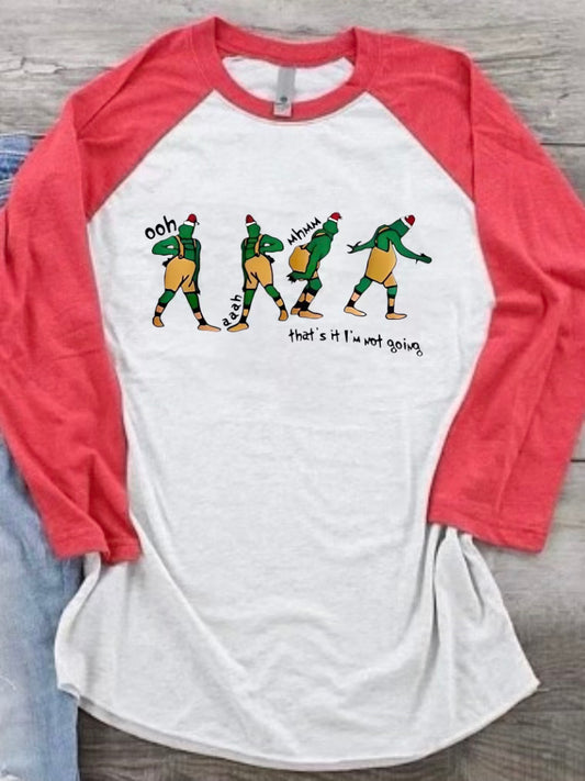 Grinch Raglan Tee