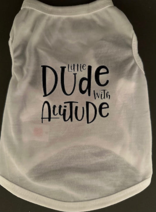 Little Dude Dog Tee