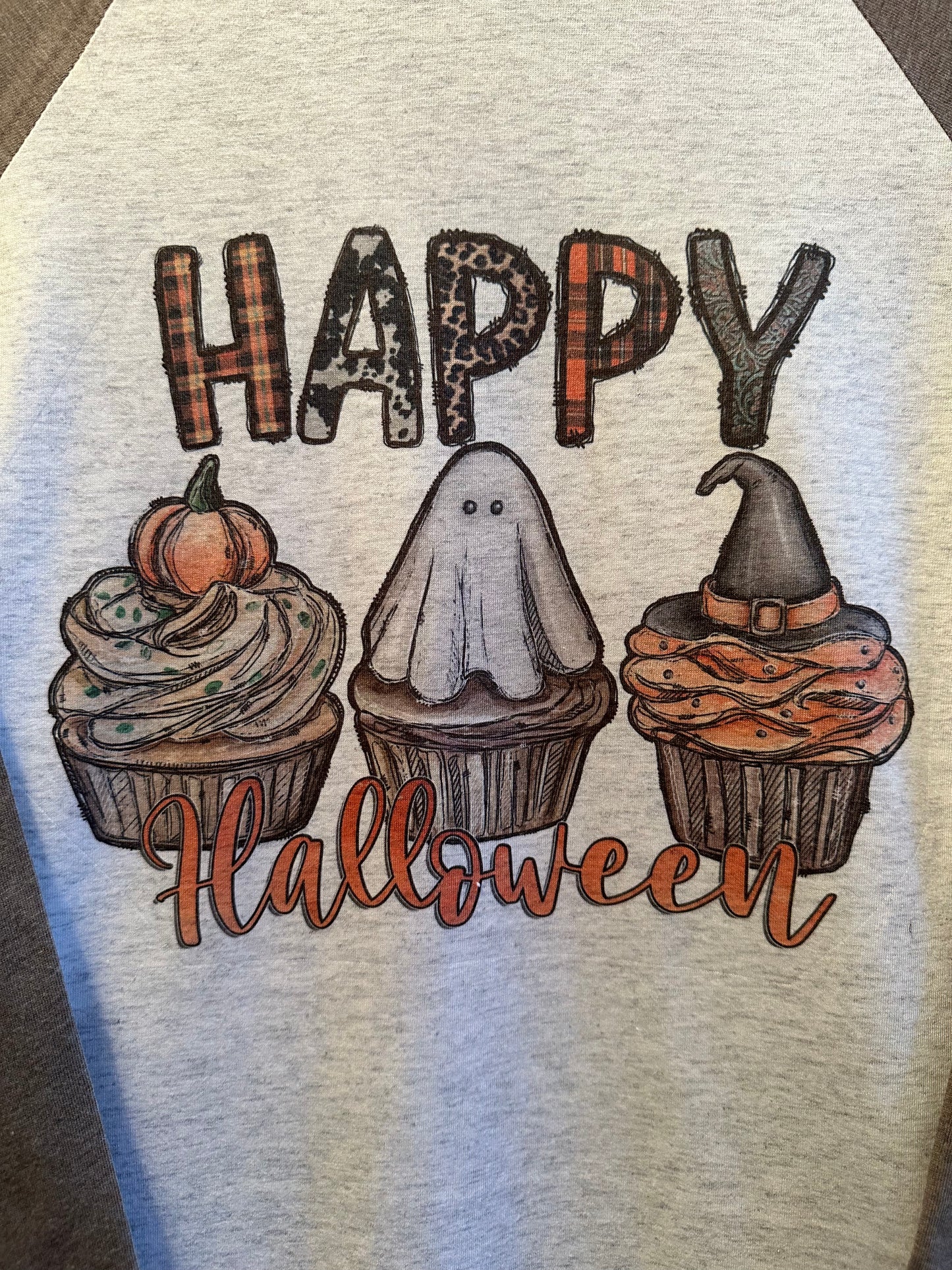 Happy Halloween Raglan Tee