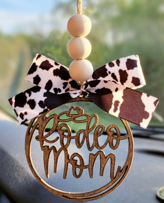 Rodeo Mom Car Charm