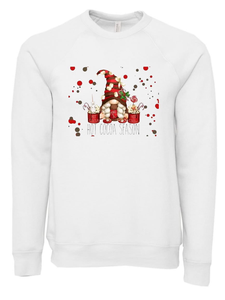 Hot Cocoa Season Sponge Fleece Crewneck