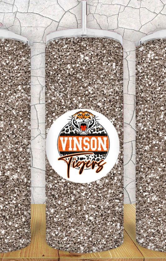 20oz Vinson Tigers Tumbler