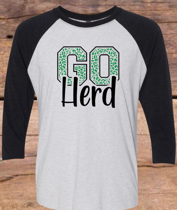 Go Herd Raglan Tee