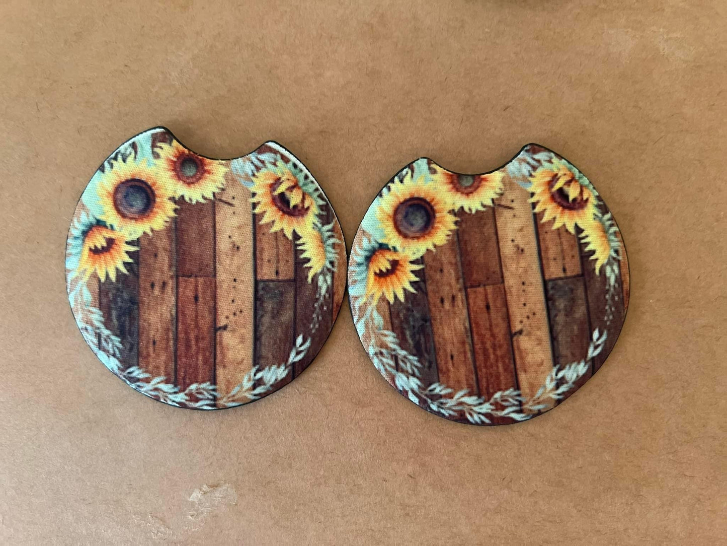 Sunflower Coasters