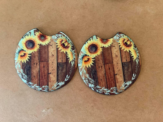 Sunflower Coasters