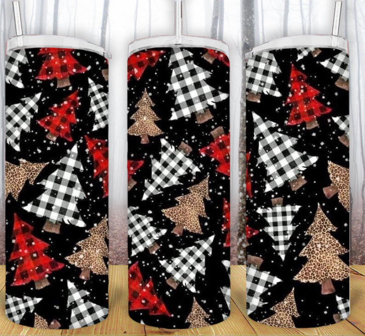 20oz Christmas Tree Tumbler