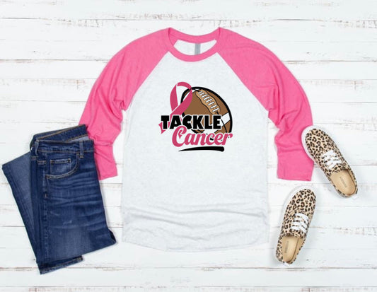 Tackle Cancer Raglan Tee