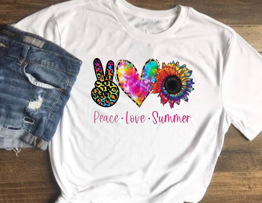 Peace Love Summer Tee