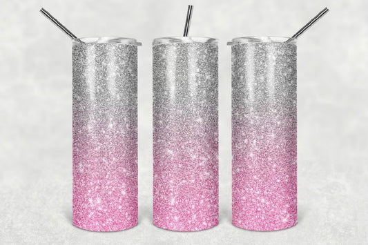 20oz Glitter Tumbler