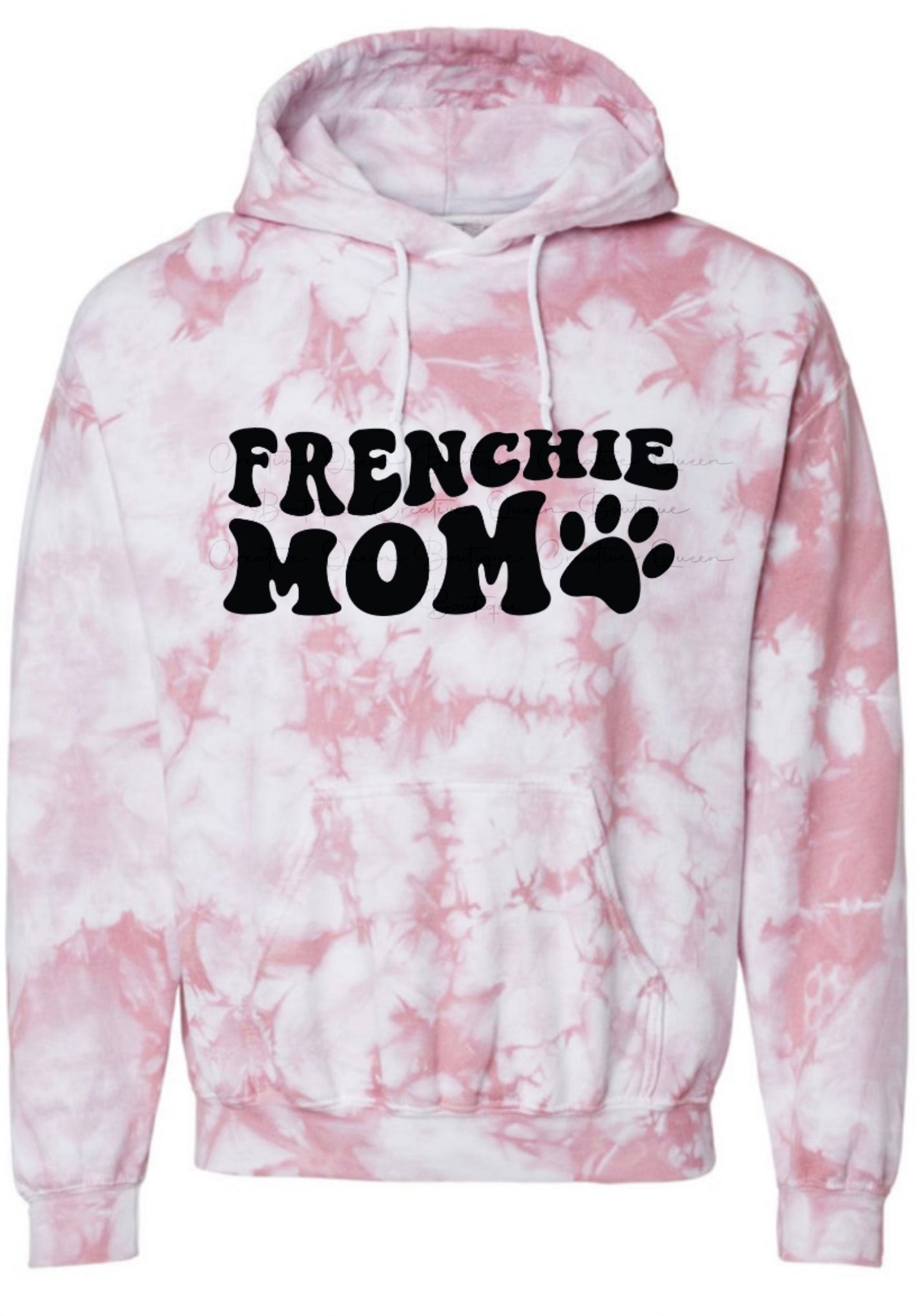 Frenchie Mom Tie Dye Hoodie