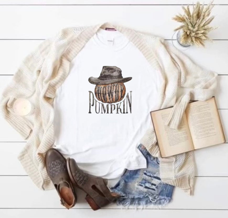 Howdy Pumpkin Tee