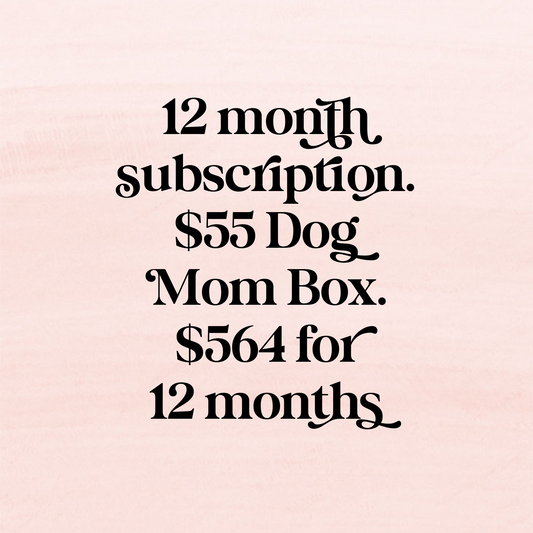 12 Dog Mom Subscription Box