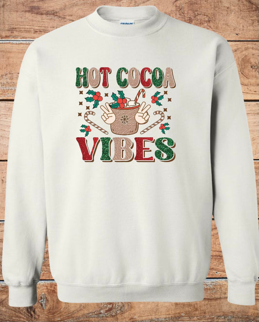 Hot Cocoa Vibes Crewneck