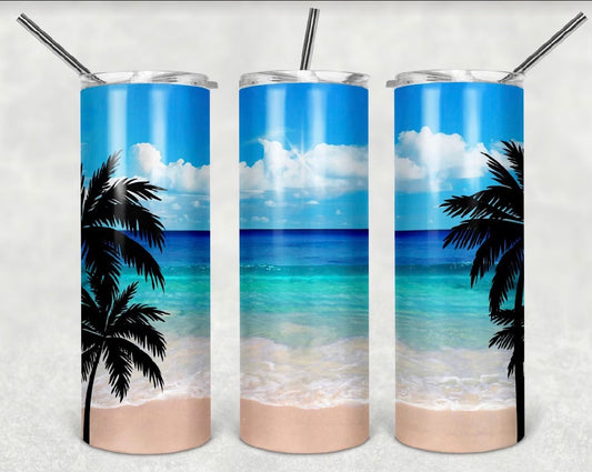 20oz Beach Tumblers CHOOSE YOUR OPTION