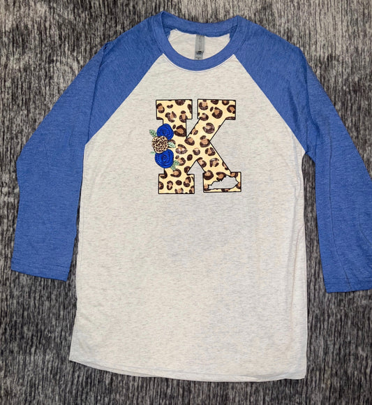 Cheetah Kentucky Raglan Tee