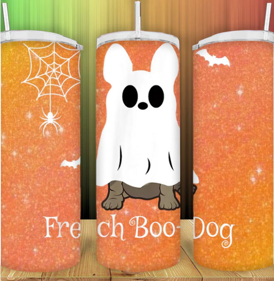 20oz French Boo-Dog Tumbler