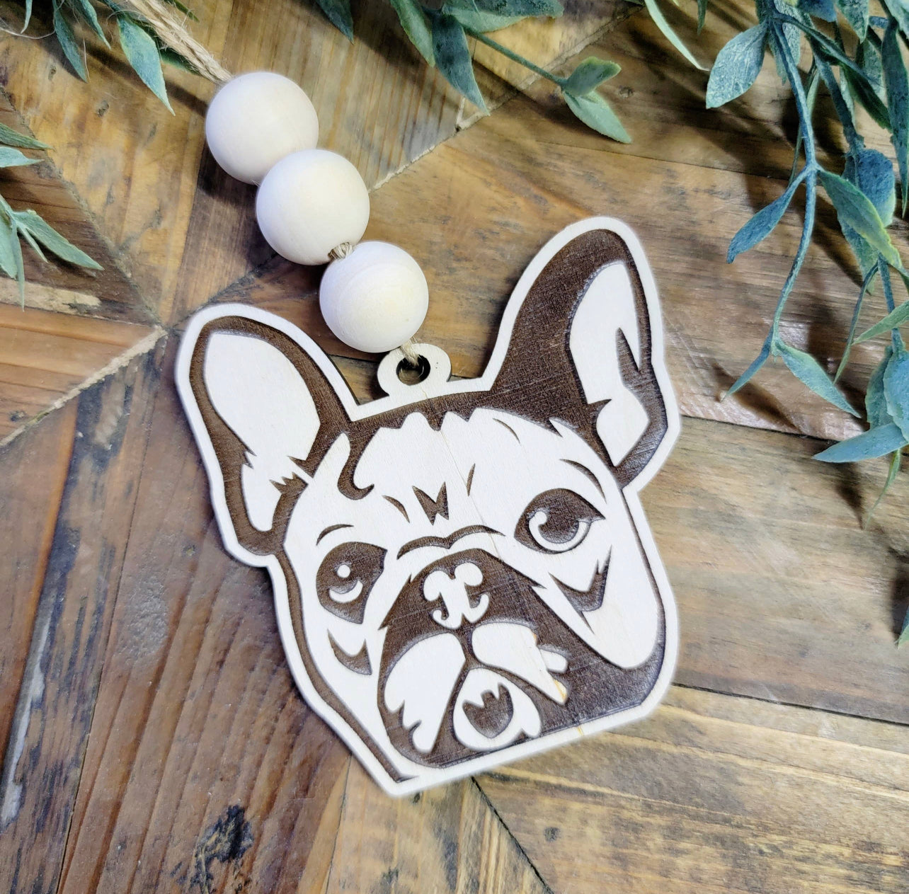 French Bulldog Car Charm