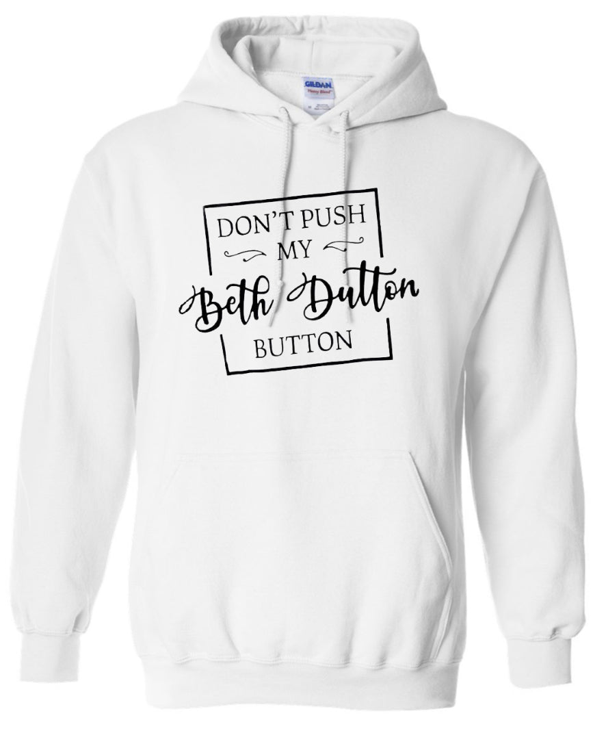 Beth Dutton Button Hoodie