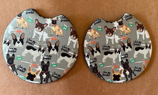 French Bulldog Coasters