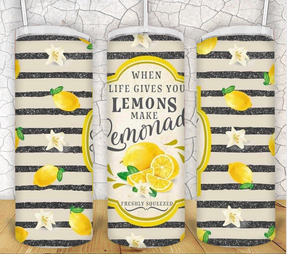 20oz Make Lemonade Tumbler