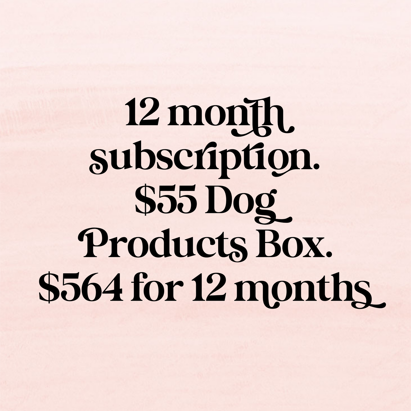 Dog Product Subscription Box 12